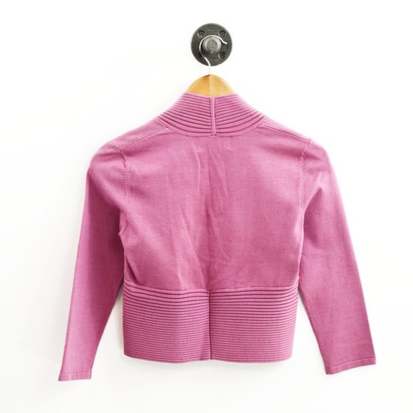 Wayne Rogers Fitted Crop Sweater #197-61 - Picture 3 of 3